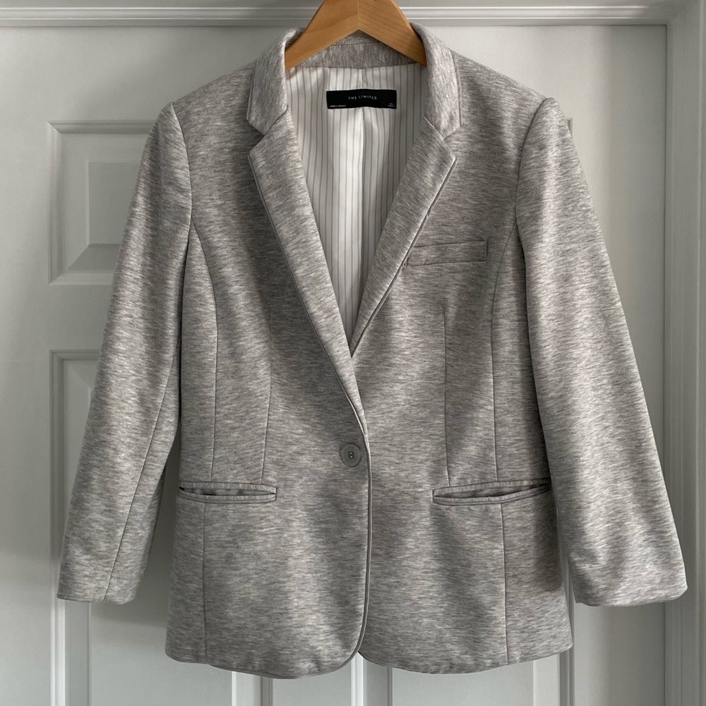 The Limited Knit Lined Blazer
